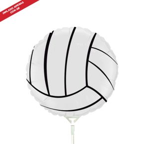 BALÃO METALIZADO BOLA DE VOLEI 9"V FLEXMETAL