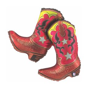 BALÃO METALIZADO DANCING BOOTS 36" GRABO