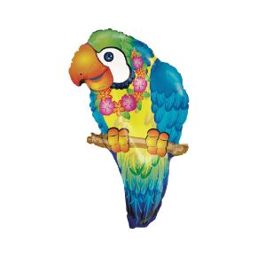 BALÃO METALIZADO TROPICAL PARROT 29" GRABO