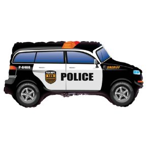 BALÃO METALIZADO POLICE CAR HSG FLEXMETAL