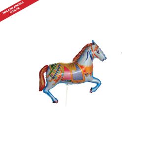 BALÃO METALIZADO CAVALO DECOR SHAPE 14" FLEXMETAL