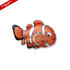 BALÃO METALIZADO PEIXE FANTASIA SHAPE 14" FLEXMETAL