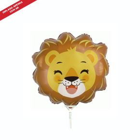 BALÃO METALIZADO LION HEAD SHAPE 14" FLEXMETAL