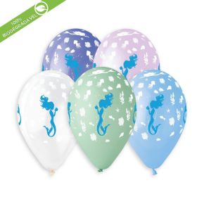 BALÃO DE LÁTEX MERMAIDS GS120 COM 25 UNIDADES -13"