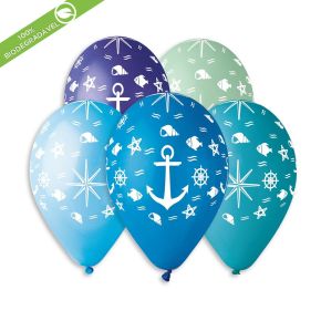 BALÃO DE LÁTEX MARINE GS120 COM 25 UNIDADES -13"