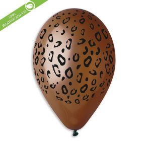 BALÃO DE LÁTEX ANIMAL STRIPS GS120 COM 25 UNIDADES -13"