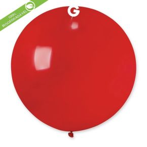 BALÃO DE LÁTEX RED#045 G30 COM 5 UNIDADES -31"