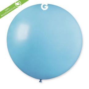 BALÃO DE LÁTEX BABYBLUE#072 G30 COM 5 UNIDADES -31"