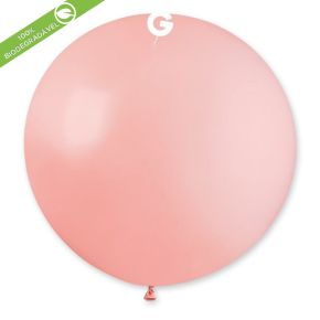 BALÃO DE LÁTEX BABY PINK#073 G30 COM 5 UNIDADES -31"