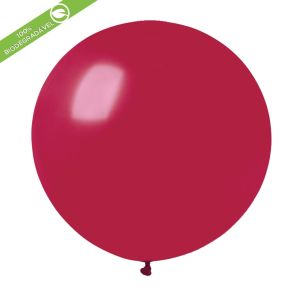 BALÃO DE LÁTEX BURGUNDY#047 GM30 COM 5 UNIDADES -31"