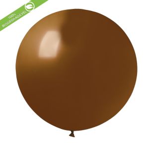 BALÃO DE LÁTEX BROWN#048 GM30 COM 5 UNIDADES -31"