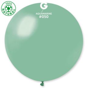 BALÃO DE LÁTEX AQUAMARINE#050 G30 COM 5 UNIDADES -31''