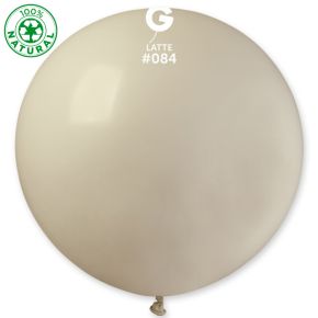 BALÃO DE LÁTEX LATTE#084 G30 COM 5 UNIDADES -31''