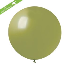 BALÃO DE LÁTEX GREEN OLIVE#098 GM30 COM 5 UNIDADES -31"