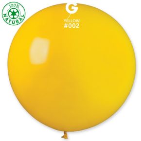 BALÃO DE LÁTEX YELLOW#002 G40 COM 10 UNIDADES