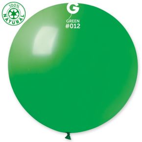 BALÃO DE LÁTEX GREEN#012 G40 COM 10 UNIDADES