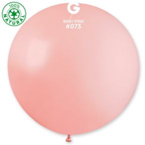 BALÃO DE LÁTEX BABY PINK#073 G40 COM 10 UNIDADES