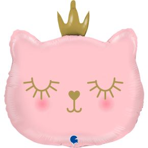 BALÃO METALIZADO CAT PRINCESS 26" GRABO