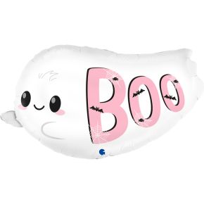 BALÃO METALIZADO CHUBBY BOO GHOST 28" GRABO