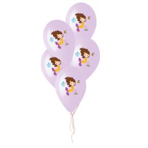 BALÃO DE LÁTEX SWEET MERMAID LILAS GS120 COM 5 UNIDADES -13''