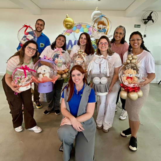 Curso de Balão Presente com Lau Decora e Erika Balões no CTMB