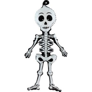 BALÃO METALIZADO LINKY SCARY SKELETON 29" GRABO